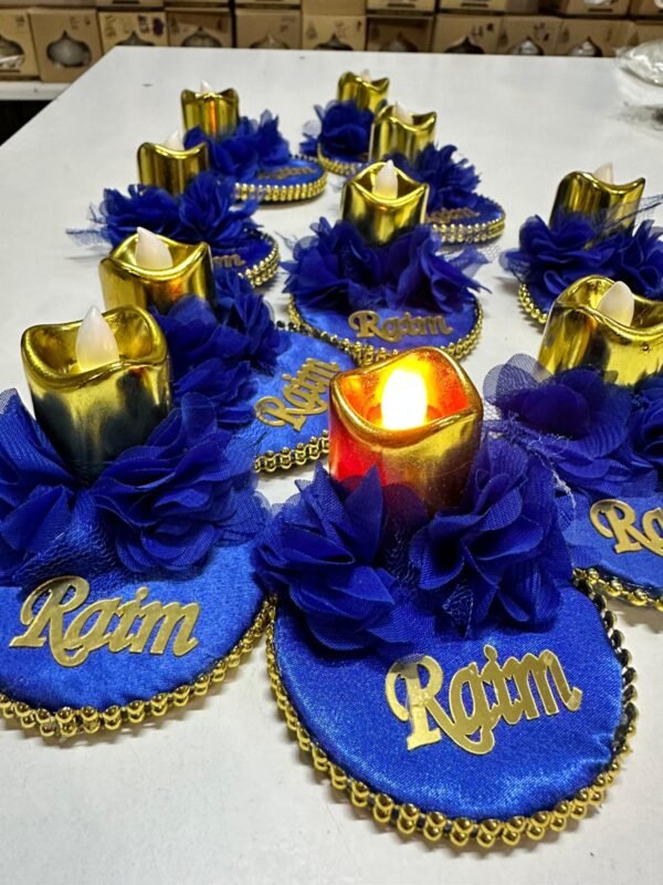 Pleksili, İsimli, Led Mumlu, 1 Adet
