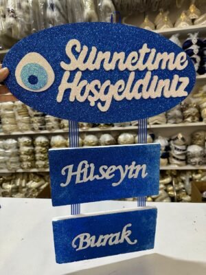 Sünnetime Hoşgeldin Strafor, 2 İsimli