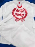 Sünnet Pijaması, Ay Yıldızlı, İsim Nakışlı
